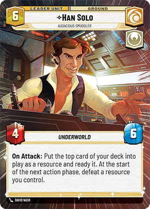 ⟡ Han Solo, Audacious Smuggler (back)