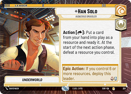 ⟡ Han Solo, Audacious Smuggler