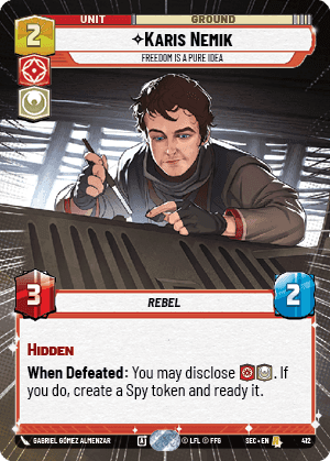 ⟡ Karis Nemik, Freedom is a Pure Idea