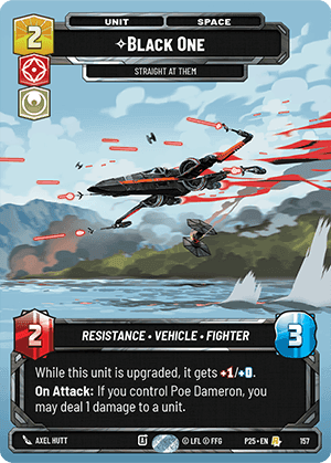 ⟡ Black One, Straight At Them