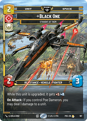 ⟡ Black One, Straight At Them