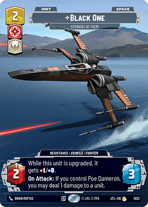 ⟡ Black One, Straight At Them