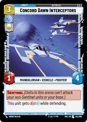 Concord Dawn Interceptors