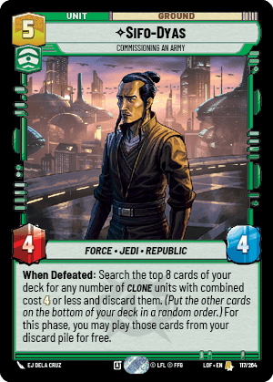 ⟡ Sifo-Dyas, Commissioning An Army