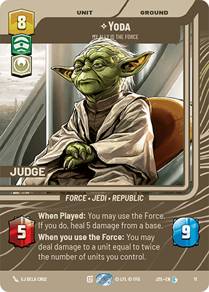 ⟡ Yoda, My Ally is the Force