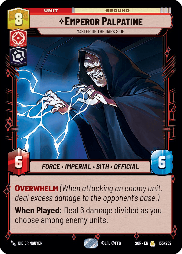 ⟡ Emperor Palpatine, Master of the Dark Side