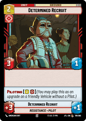 Determined Recruit