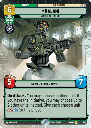 ⟡ Kalani, Analytical General