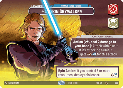 ⟡ Anakin Skywalker, What it Takes to Win