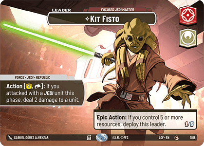 ⟡ Kit Fisto, Focused Jedi Master