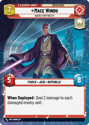 ⟡ Mace Windu, Vaapad Form Master (back)