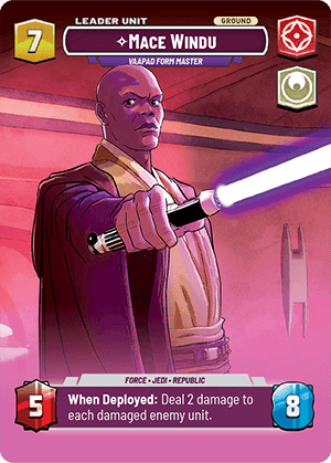 ⟡ Mace Windu, Vaapad Form Master (back)
