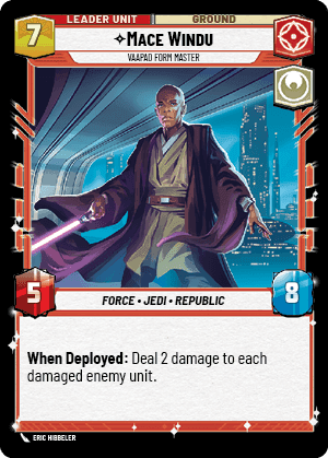 ⟡ Mace Windu, Vaapad Form Master (back)