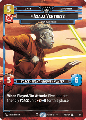 ⟡ Asajj Ventress, Harden Your Heart