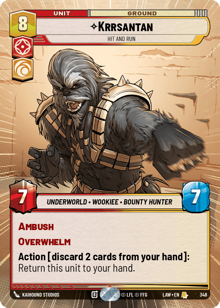 ⟡ Krrsantan, Hit and Run