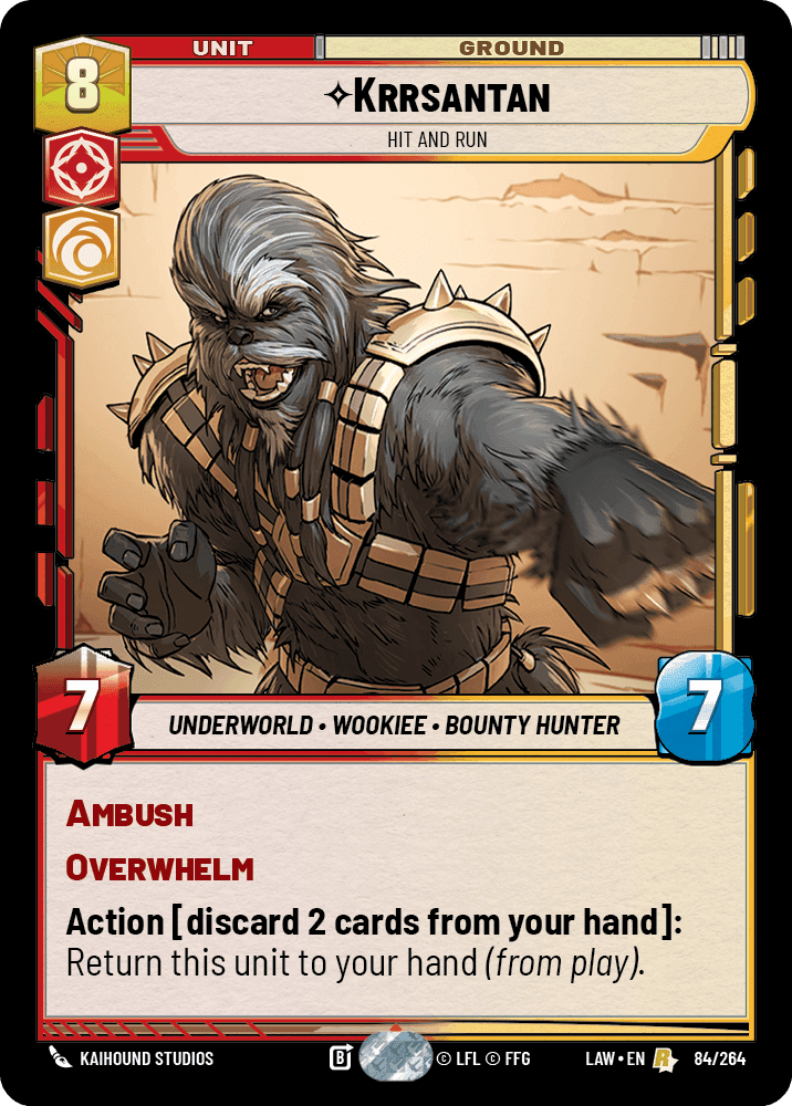 ⟡ Krrsantan, Hit and Run