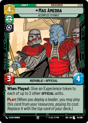 ⟡ Mas Amedda, Accomplice to Power