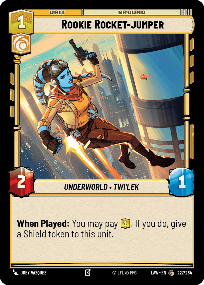 Rookie Rocket-jumper