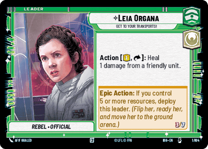 ⟡ Leia Organa, Get to Your Transports!