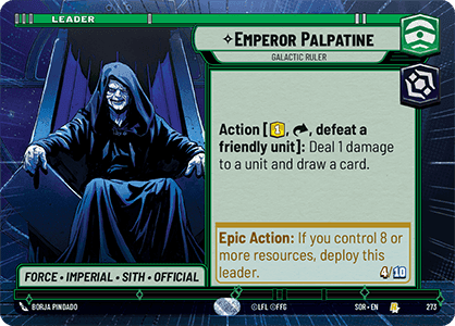 ⟡ Emperor Palpatine, Galactic Ruler