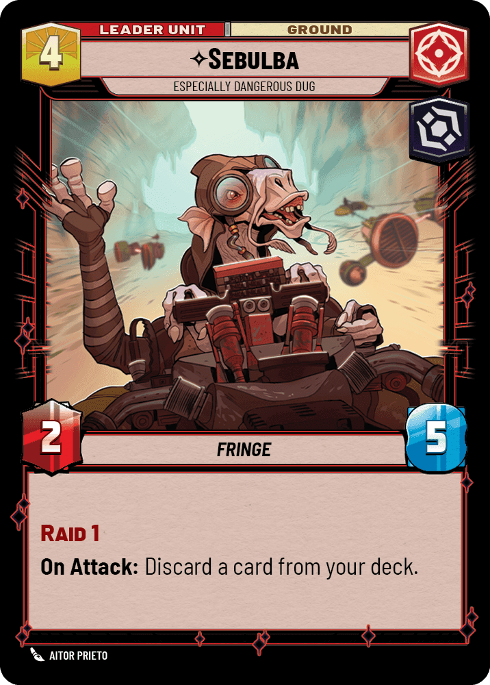 ⟡ Sebulba, Especially Dangerous Dug (back)