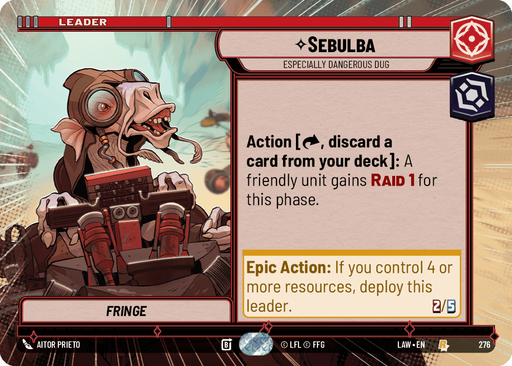 ⟡ Sebulba, Especially Dangerous Dug