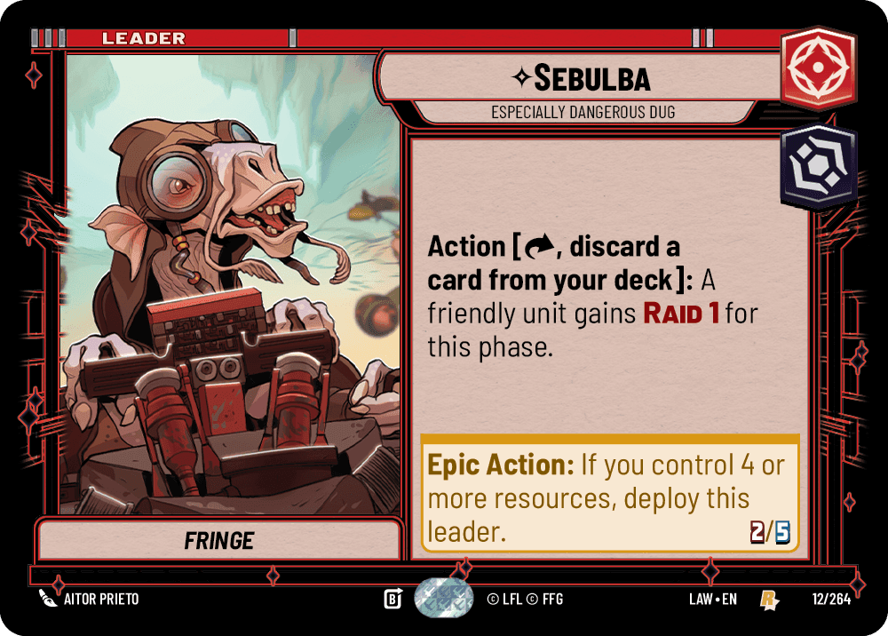 ⟡ Sebulba, Especially Dangerous Dug