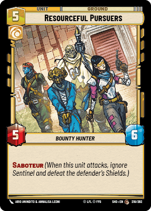 Resourceful Pursuers