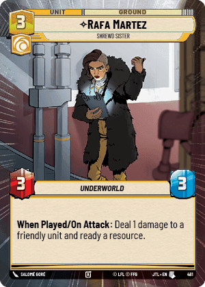 ⟡ Rafa Martez, Shrewd Sister