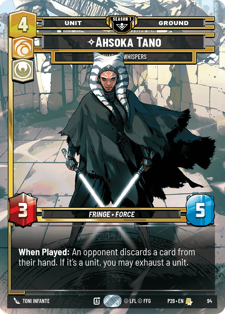 ⟡ Ahsoka Tano, Chasing Whispers