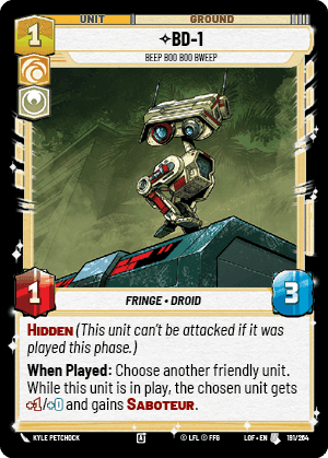 ⟡ BD-1, Beep Boo Boo Bweep