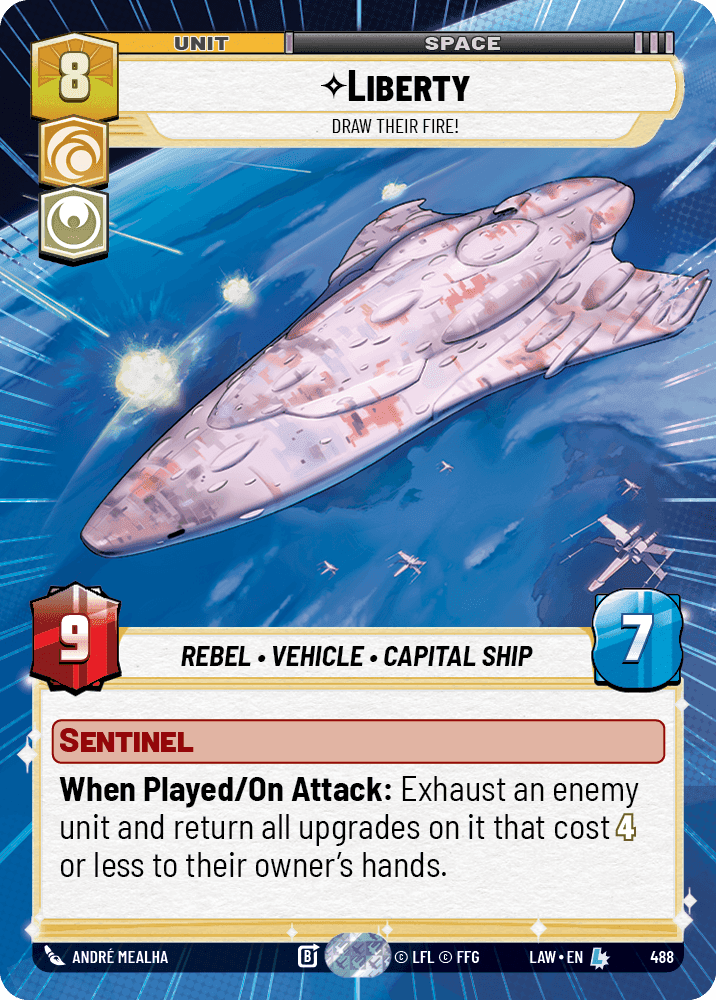 ⟡ Liberty, Draw Their Fire!