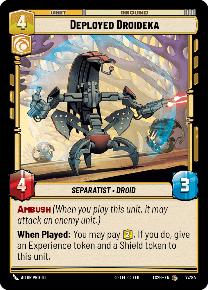 Deployed Droideka