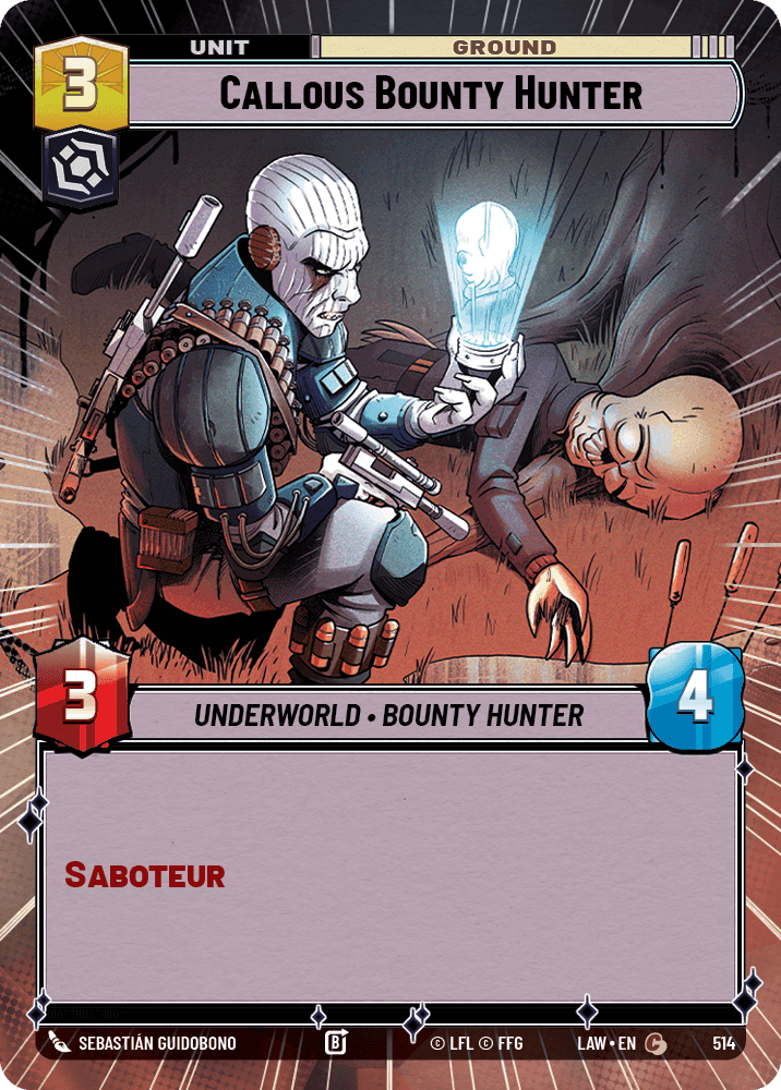 Callous Bounty Hunter