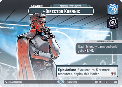 ⟡ Director Krennic, Aspiring to Authority
