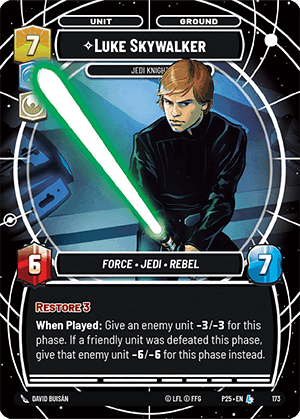 ⟡ Luke Skywalker, Jedi Knight