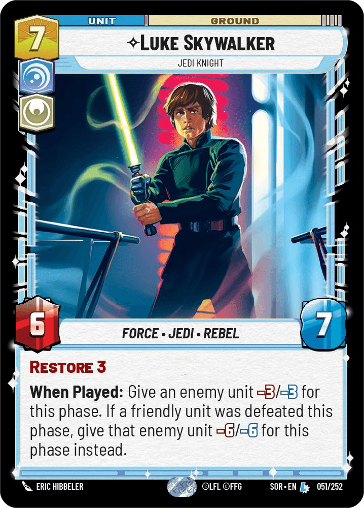 ⟡ Luke Skywalker, Jedi Knight