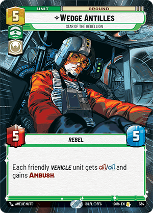 ⟡ Wedge Antilles, Star of the Rebellion
