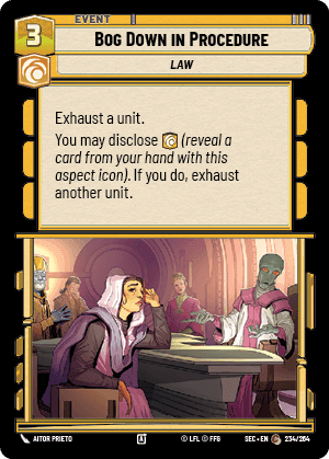 Bog Down in Procedure