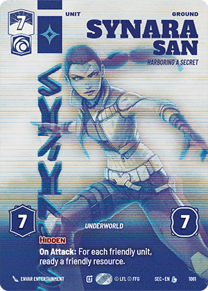 ⟡ Synara San, Harboring a Secret