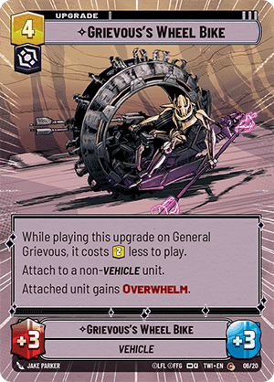 ⟡ Grievous's Wheel Bike
