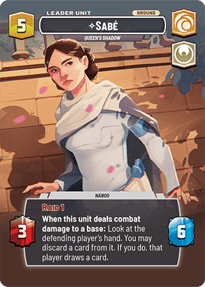 ⟡ Sabé, Queen's Shadow (back)