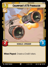 Champion's KT9 Podracer