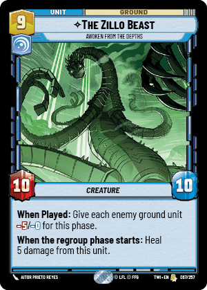 ⟡ The Zillo Beast, Awoken From The Depths