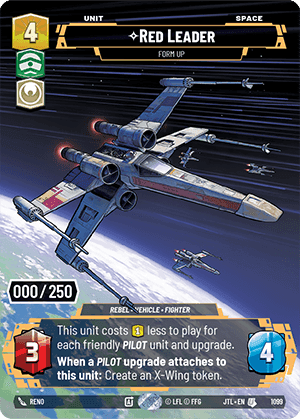 ⟡ Red Leader, Form Up