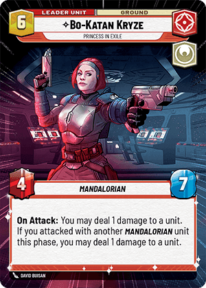 ⟡ Bo-Katan Kryze, Princess in Exile (back)