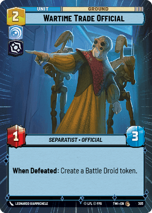 Wartime Trade Official