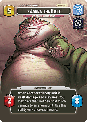 ⟡ Jabba the Hutt, Wonderful Human Being (back)