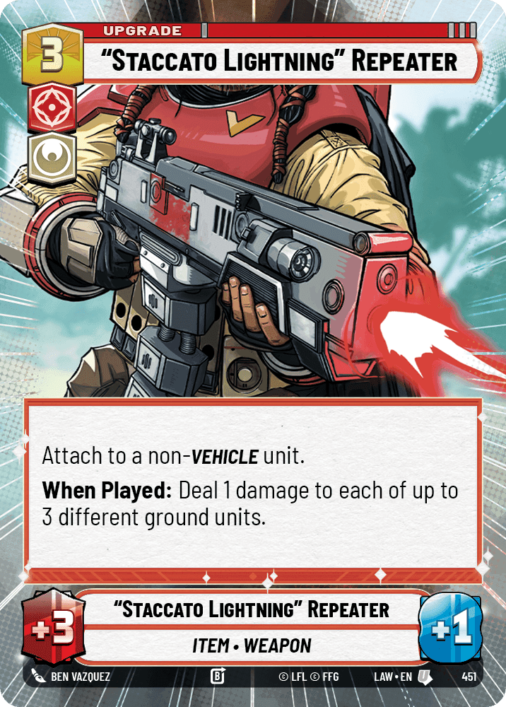 “Staccato Lightning” Repeater