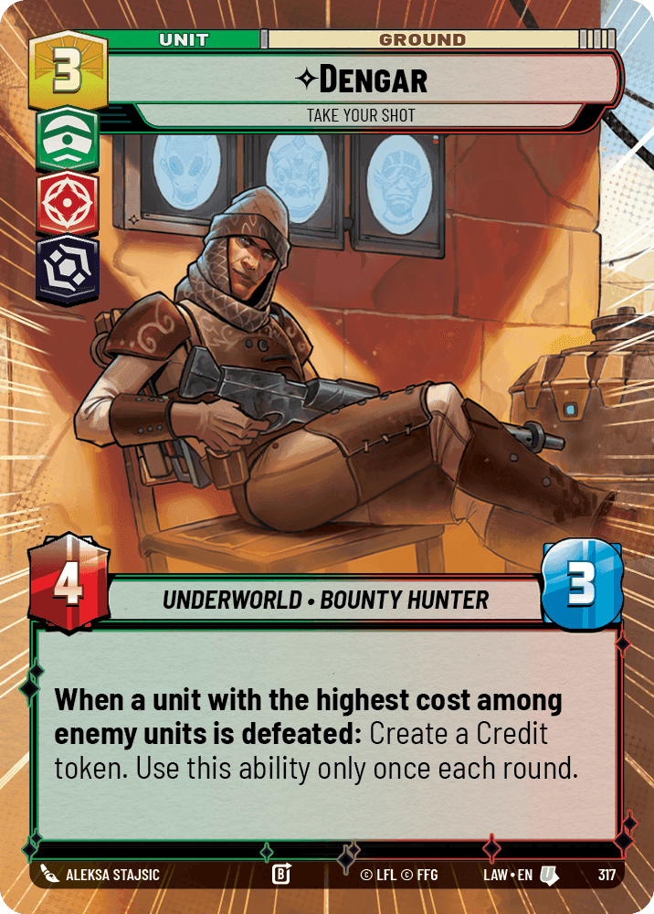 ⟡ Dengar, Take Your Shot